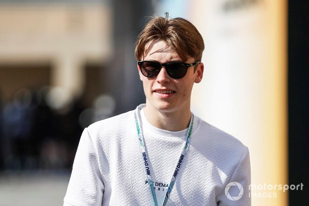 Luke Browning, piloto de la academia de Williams