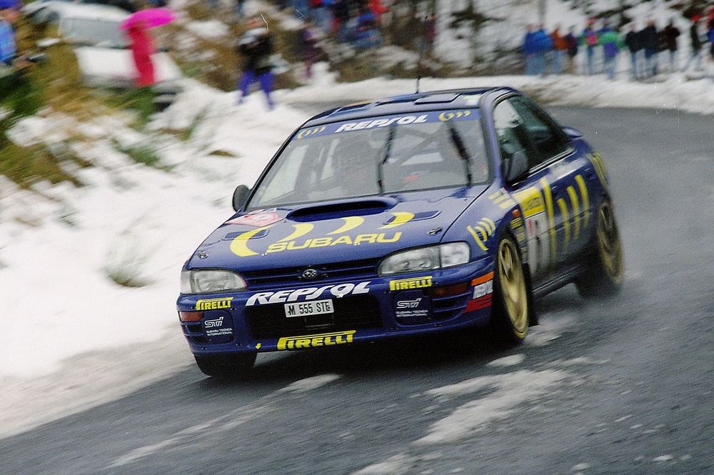 Piero Liatti, Alessandro Alessandrini, Subaru Impreza 555