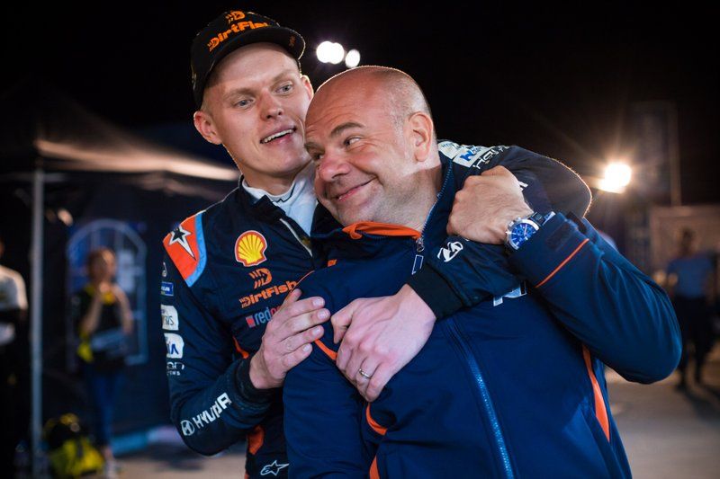 Andrea Adamo, Team principal Hyundai Motorsport, Ott Tänak, Hyundai Motorsport