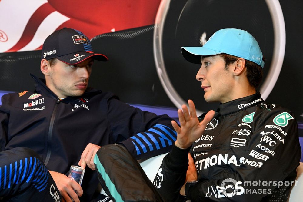 ¿Podrían Max Verstappen y George Russell ser compañeros en Mercedes?