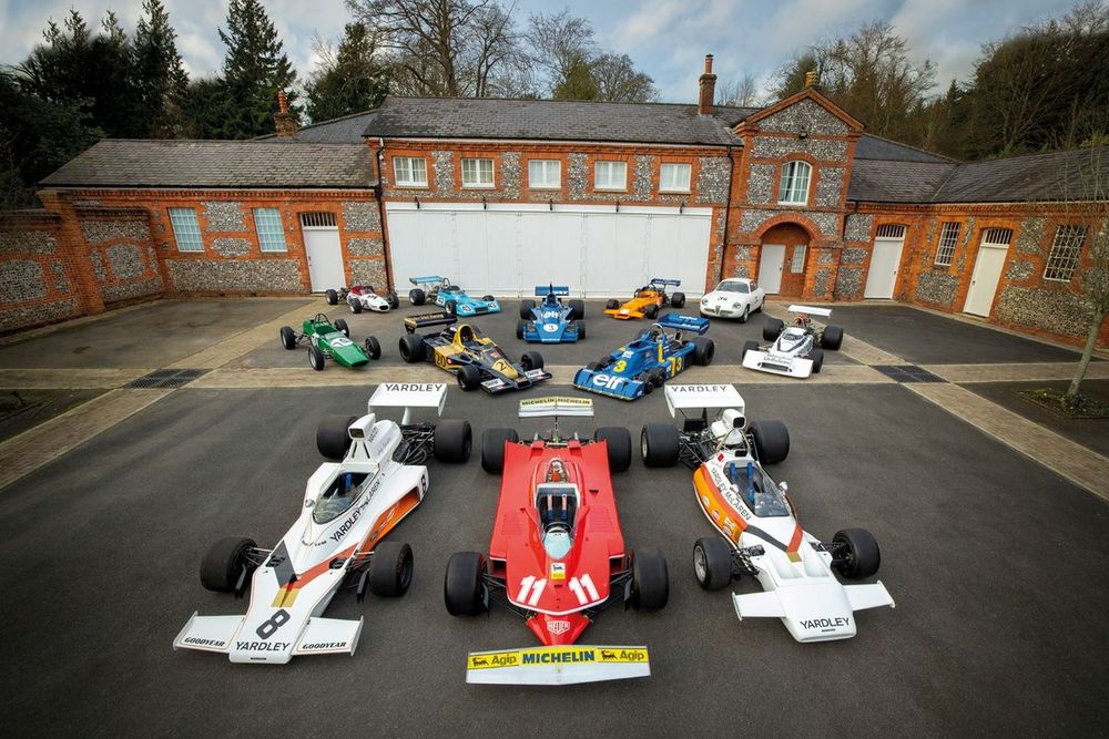 Scheckter amassed an impressive car collection that he put up for sale in Monaco