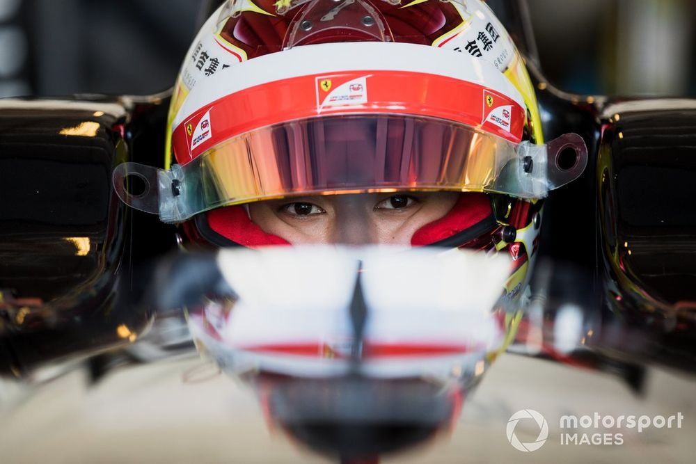 Having joined the Ferrari youngster ranks, he was taken under the wing of Luca Baldisserri