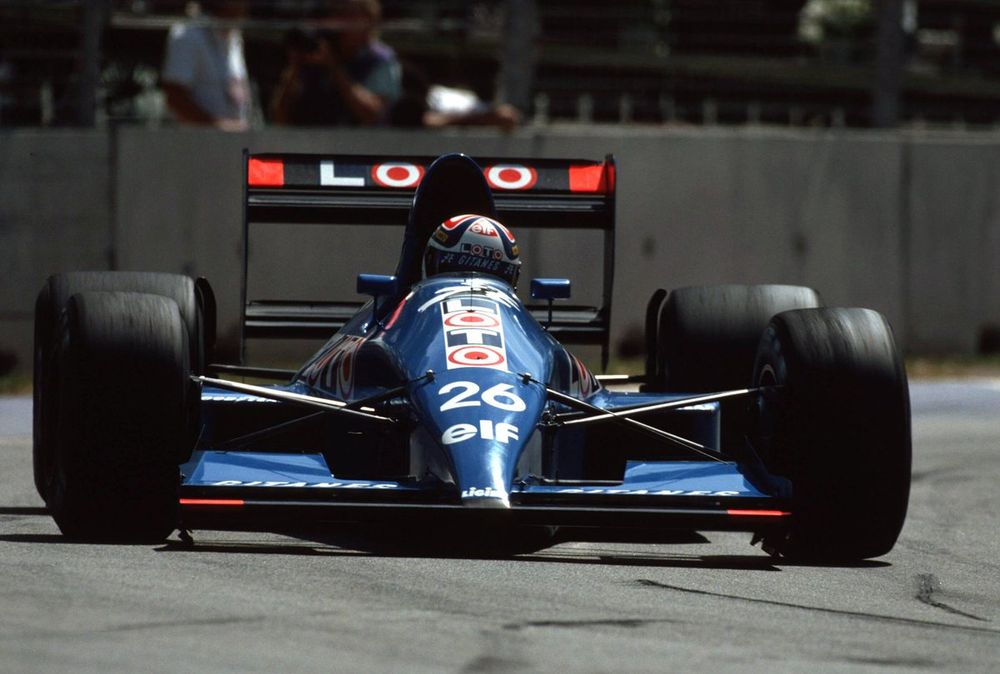 Philippe Alliot (Ligier) en 1990