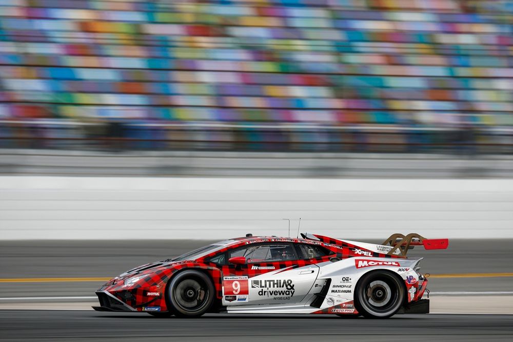#9 PFAFF Motorsports Lamborghini Huracan GT3 EVO2: Andrea Caldarelli, Sandy Mitchell, Mirko Bortolotti, James Hinchcliffe