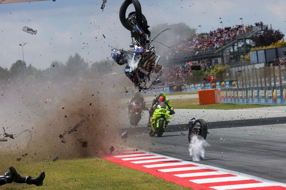 Alex Marquez, Gresini Racing crash