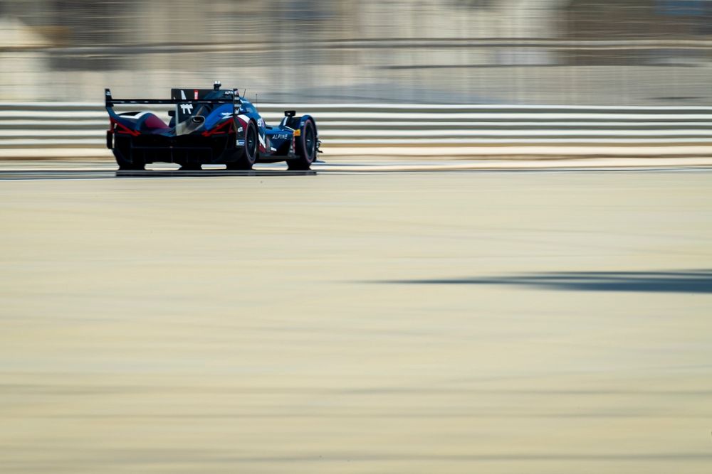 L'Alpine n°36 lors des 8 Heures de Bahreïn 2025.