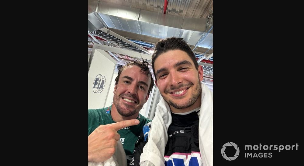 Fernando Alonso, Esteban Ocon