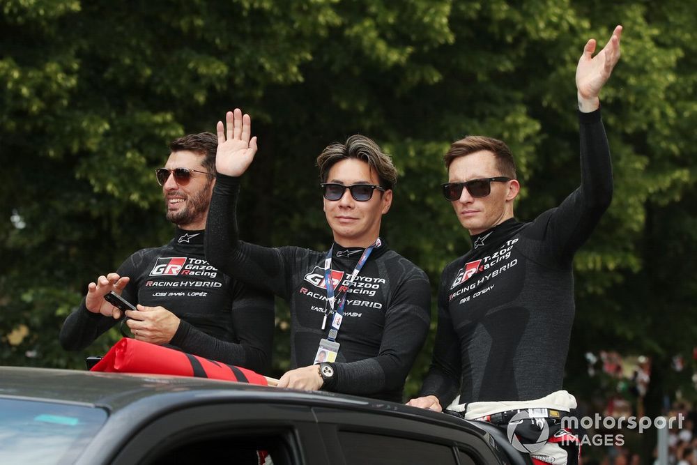 #7 Toyota Gazoo Racing Toyota GR010 - Hybrid of Mike Conway, Kamui Kobayashi, Jose Maria Lopez