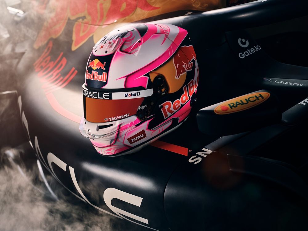 Casco de Liam Lawson, Red Bull Racing