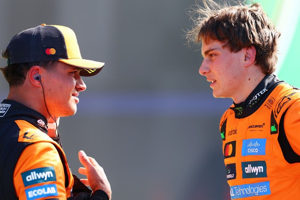 Lando Norris, McLaren, Oscar Piastri, McLaren