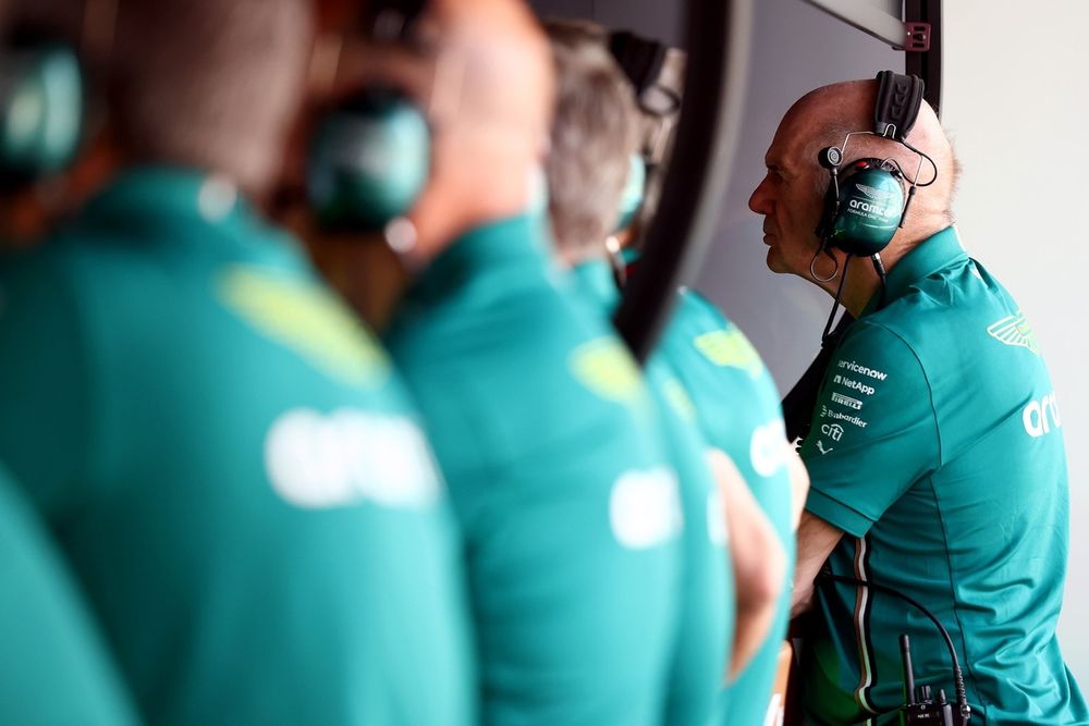 Adrian Newey, socio técnico principal de Aston Martin F1