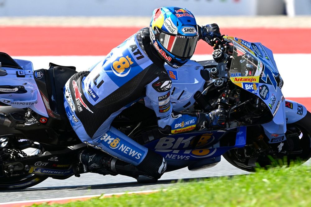 Alex Marquez brought out the red flags