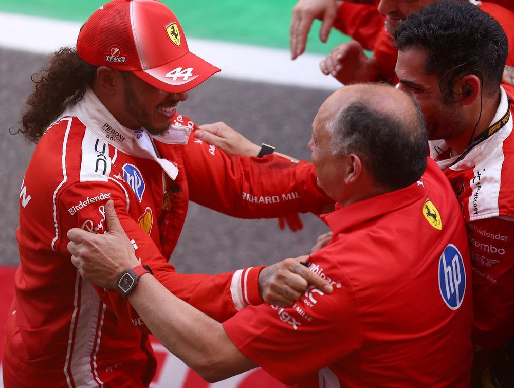 Frederic Vasseur, Ferrari, Lewis Hamilton, Ferrari