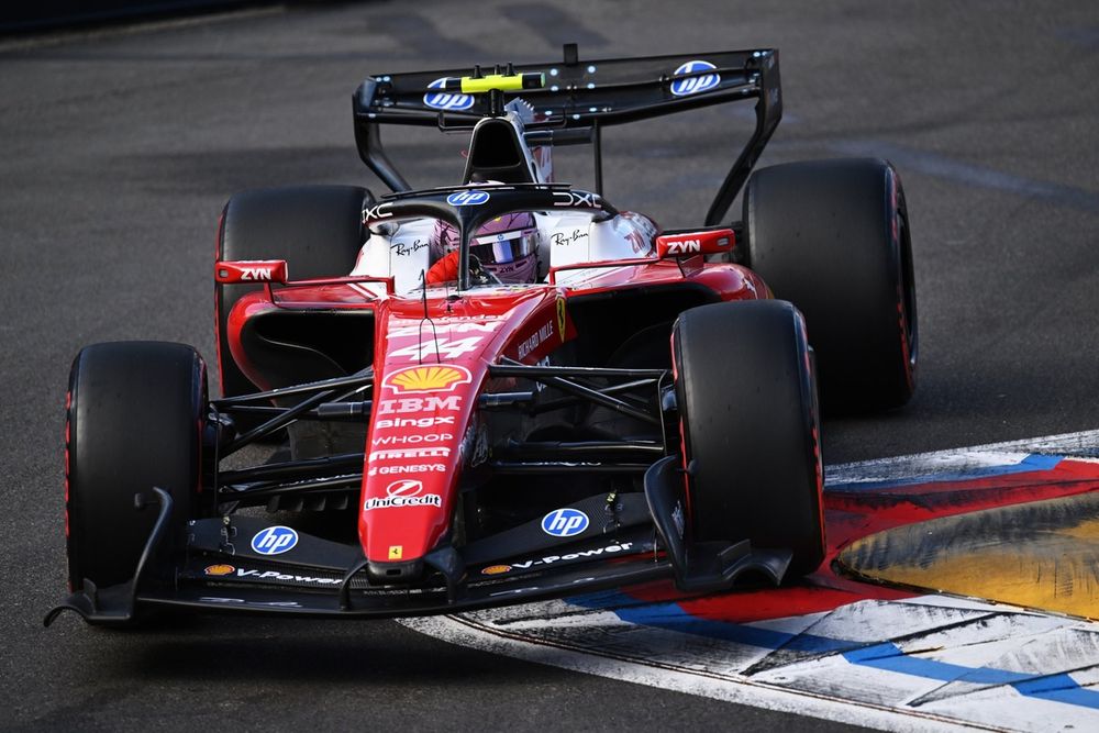 Hamilton no ha sufrido los problemas de freno de Leclerc: "El coche se siente muy bien"