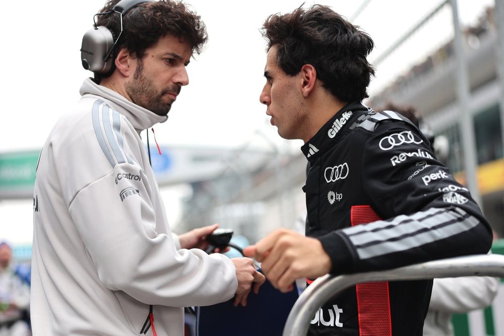 Gabriel Bortoleto en Jose Manuel López.