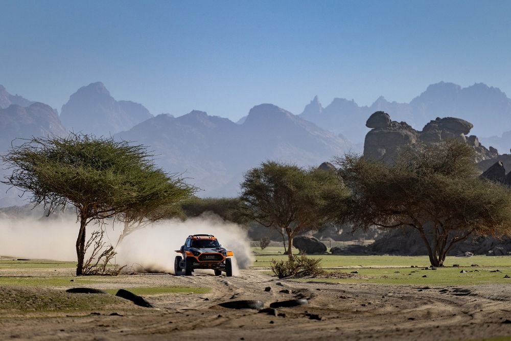Als navigator van Guillaume de Mévius hoopt Mathieu Baumel op een goed resultaat in de Dakar.