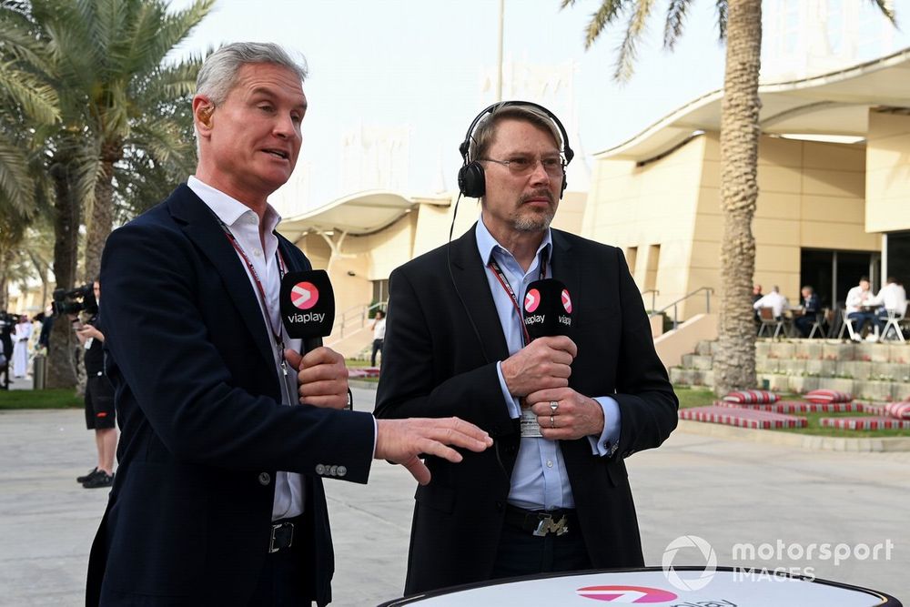 David Coulthard, TV Sunucusu, Mika Hakkinen