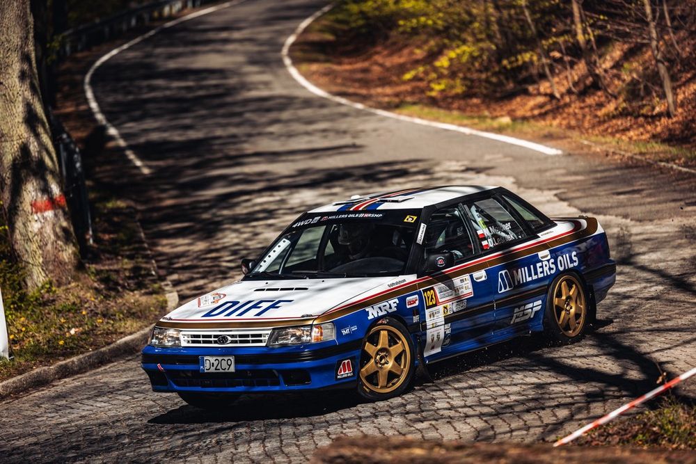 Marcin Majcher, Daniel Leśniak, Subaru Legacy