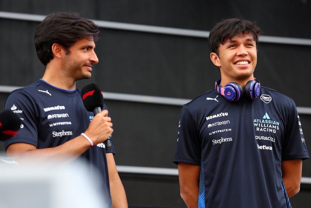 Carlos Sainz,Alexander Albon, Williams