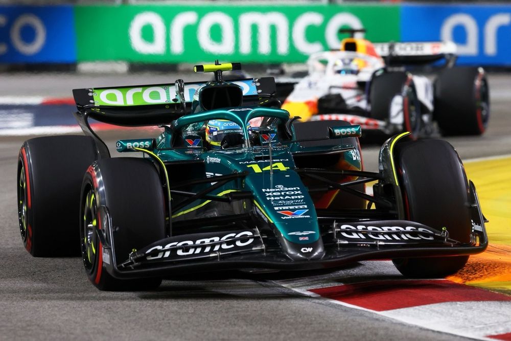 Fernando Alonso, Aston Martin Racing, Isack Hadjar, Racing Bulls Team
