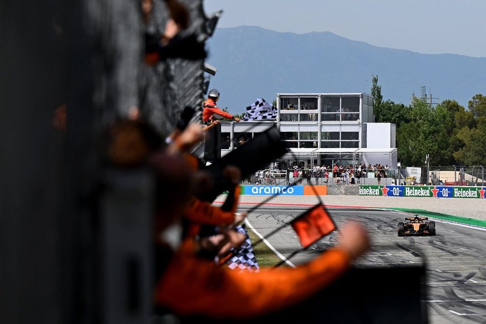 A late safety car threatened to derail McLaren's bid for victory, but Piastri had it under control