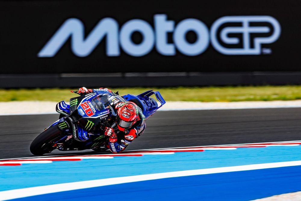 Fabio Quartararo n'a pas passé loin de la Q2 ce vendredi.