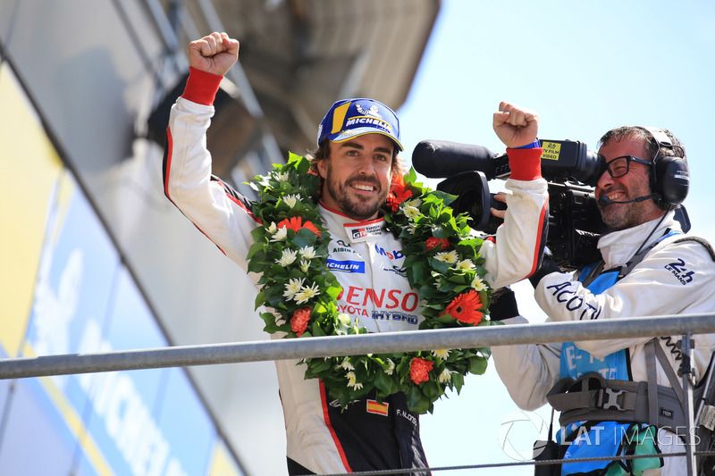Fernando Alonso, Toyota Gazoo Racing, ganador de las 24 Horas de Le Mans