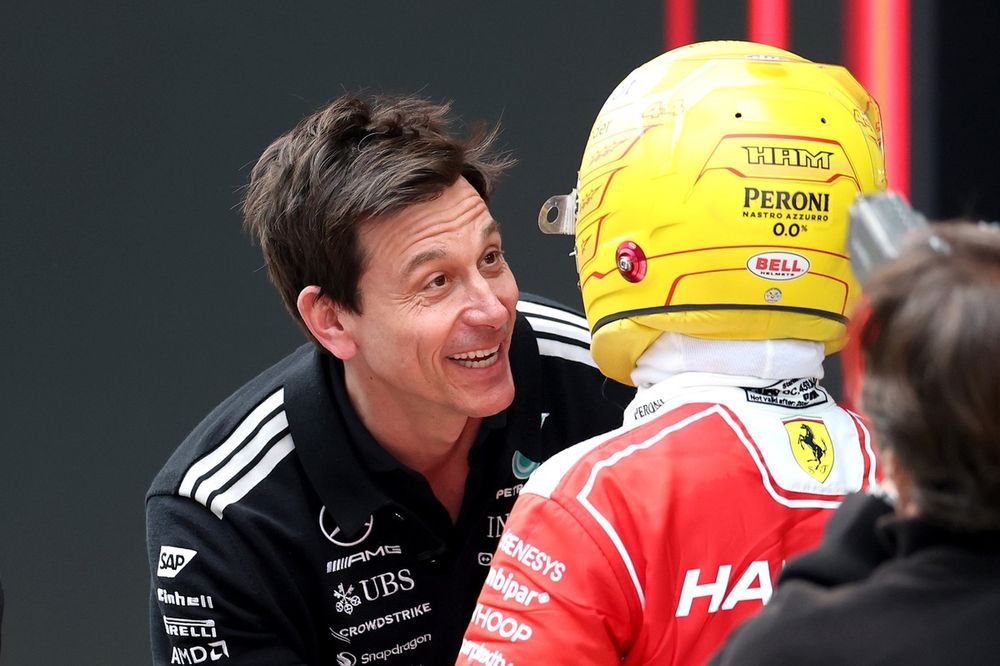 Lewis Hamilton, Ferrari, Toto Wolff, Mercedes