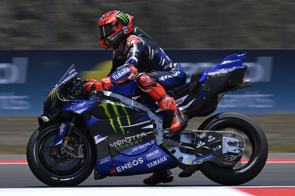 Fabio Quartararo est plutôt satisfait de sa Yamaha au GP d'Indonésie.