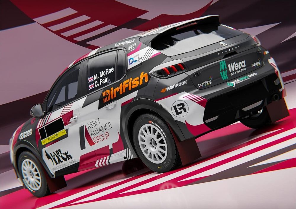 Max McRae, Cameron Fair, Peugeot 208 Rally4