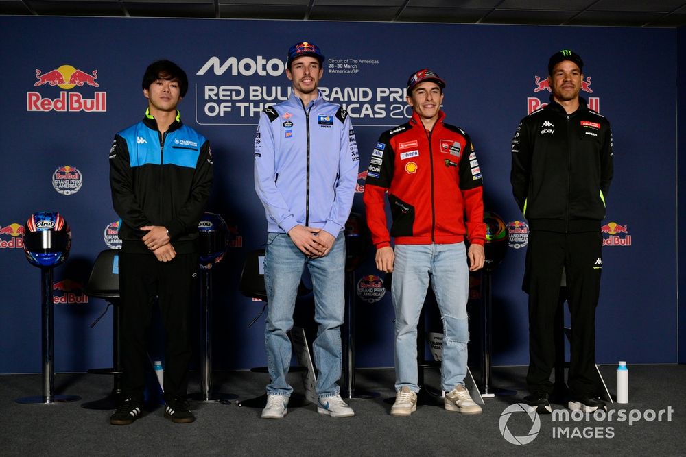 Ai Ogura, Trackhouse Racing, Alex Márquez, Gresini Racing, Marc Márquez, Ducati Team, Franco Morbidelli, VR46 Racing Team