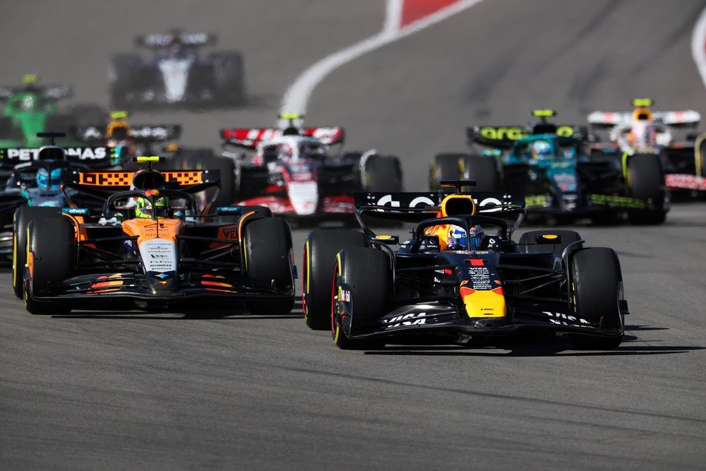 Verstappen domina en Austin seguido de Norris; Colapinto es 17°