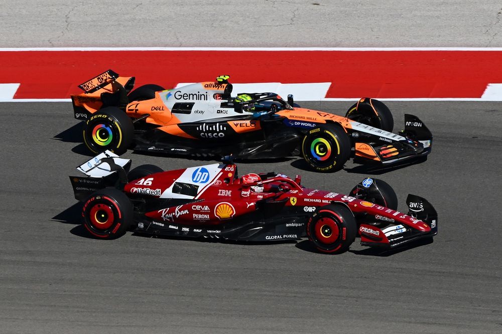 Charles Leclerc, Ferrari, Lando Norris, McLaren