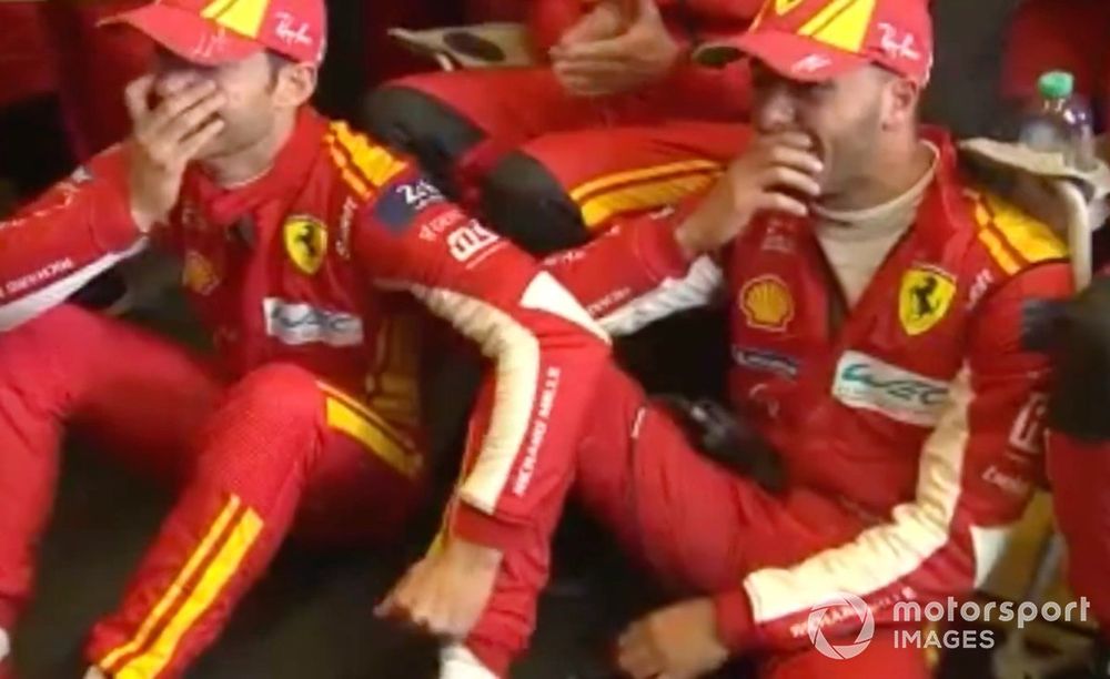 Vídeo: la explosiva celebración de Ferrari en su victoria en las 24 Horas de Le Mans