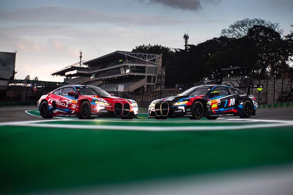 #31 Team WRT, BMW M4 GT3: Augusto Farfus, Darren Leung, Sean Gelael, #46 Team WRT, BMW M4 GT3: Valentino Rossi, Maxime Martin, Ahmad Al Harthy