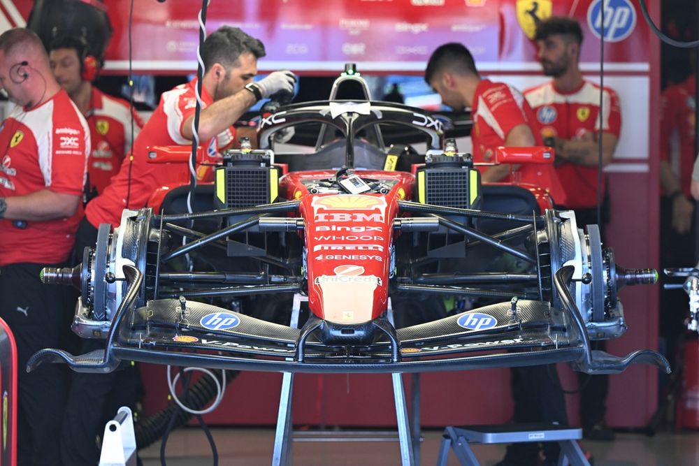 Ferrari SF-26, dettaglio dei freni Brembo