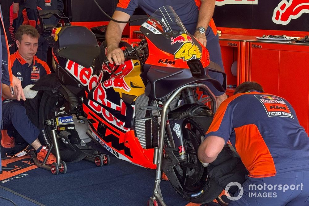 La moto de Pol Espargaro, Red Bull KTM Racing Team
