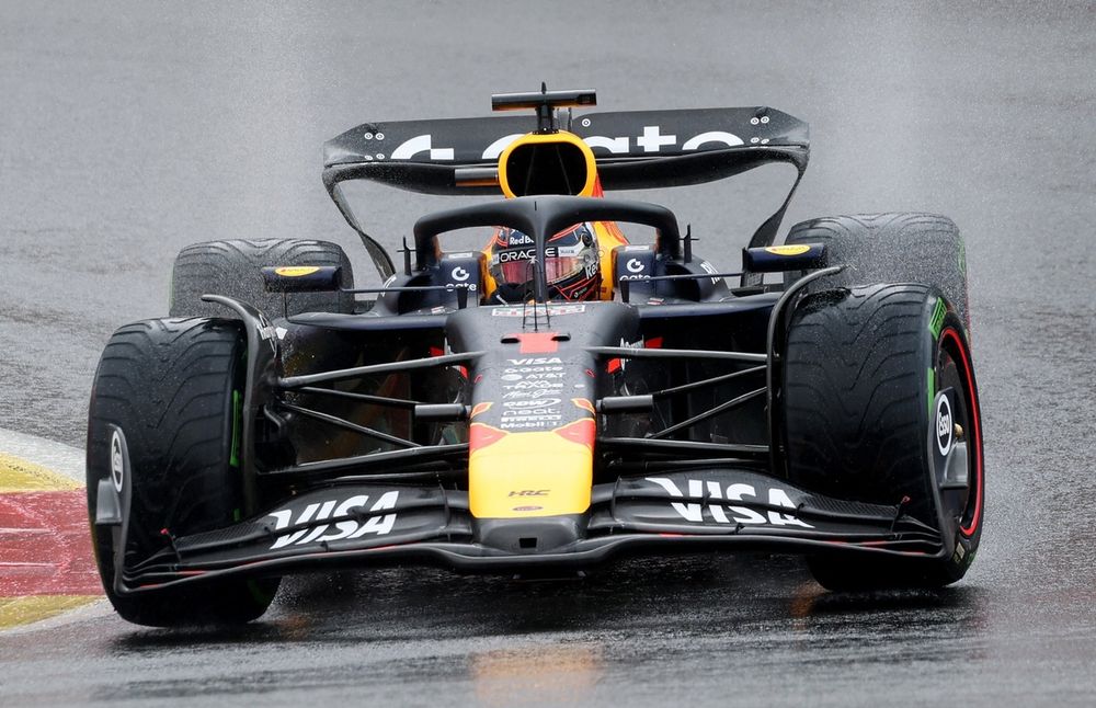 Met de vierde plaats in België stond Max Verstappen voor het eerst sinds 2019 in drie races tijd niet op het podium.