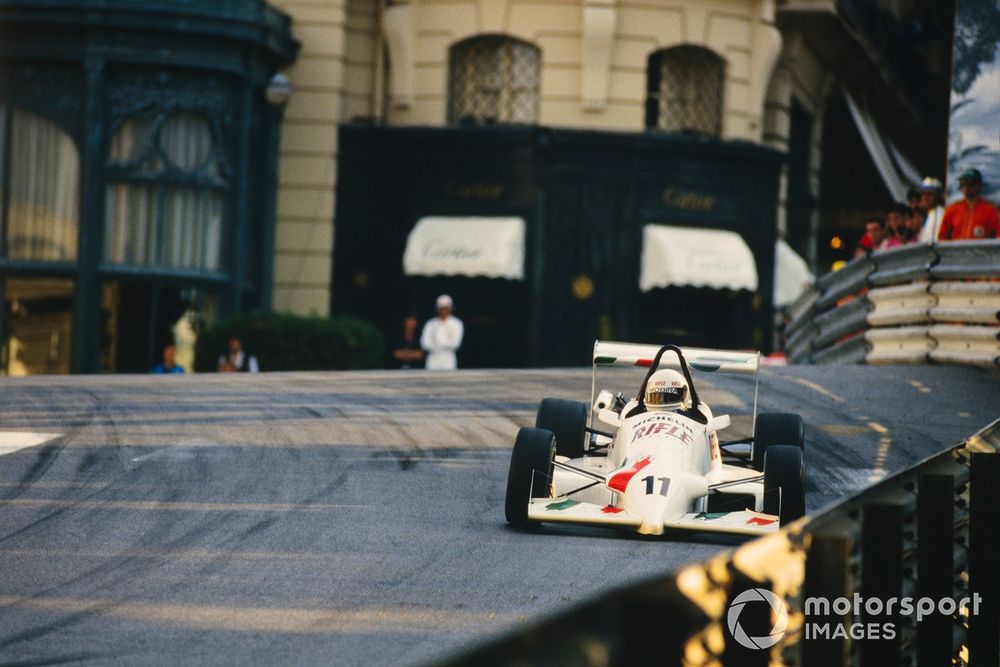On his first time at Monaco, Herbert impressed under the eye of the F1 paddock