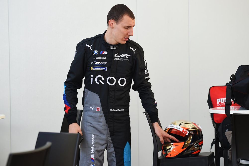 Raffaele Marciello avec son casque hommage à Jules Bianchi
