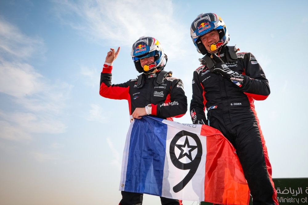 Ogier has now matched Loeb on a record nine WRC titles