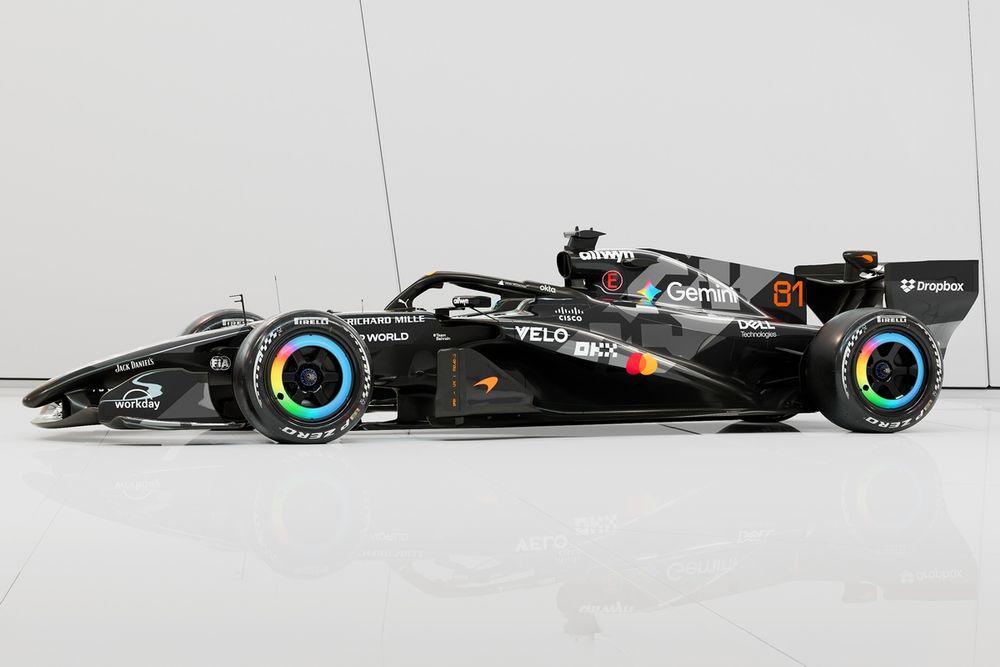 Decoración del McLaren MCL40