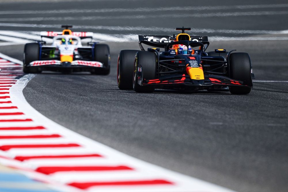 Max Verstappen, Red Bull Racing, Isack Hadjar, RB F1 Team