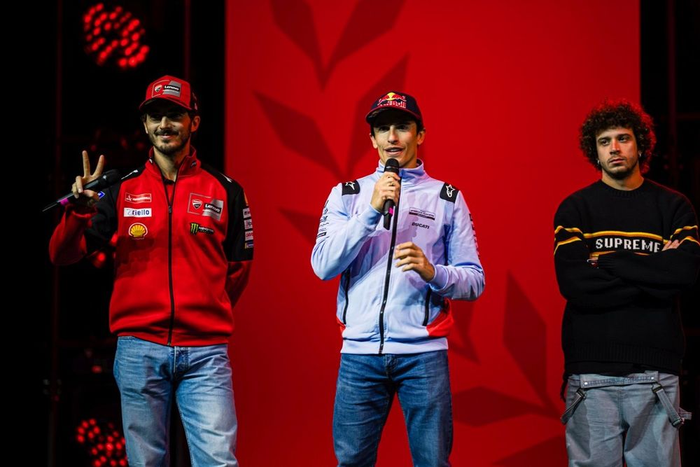Marc Marquez, Gresini Racing, Francesco Bagnaia, Ducati Team, Marco Bezzecchi