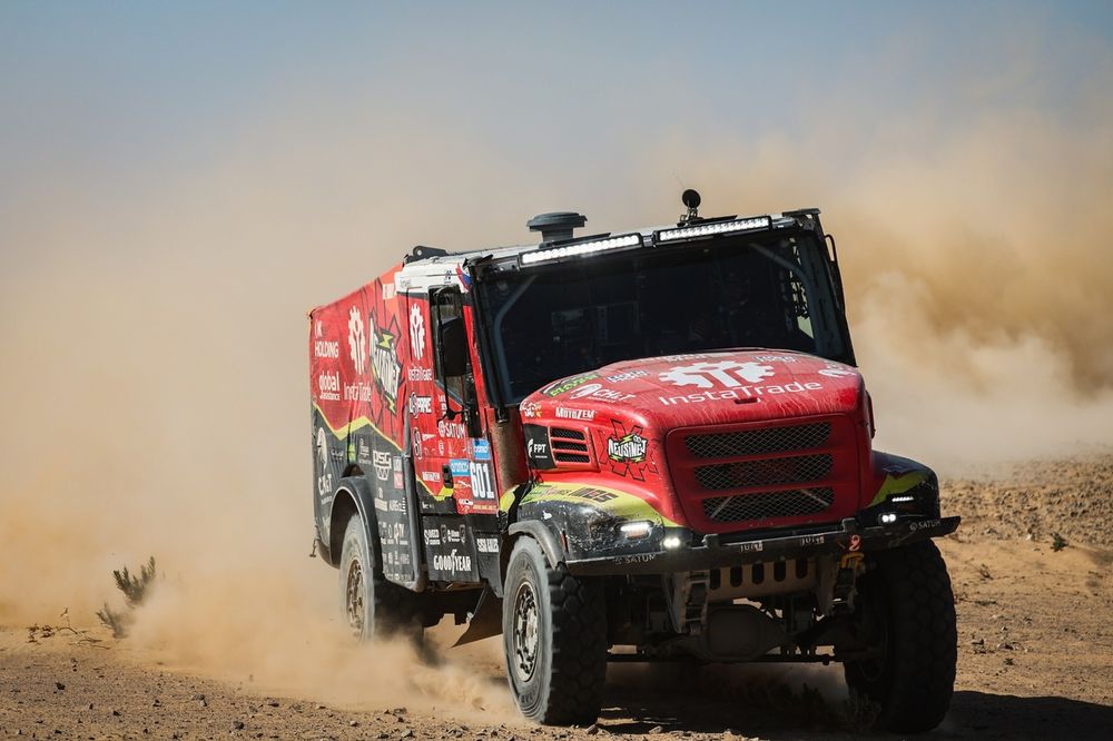 #601 Instatrade Loprais Team De Rooy FPT Iveco: Ales Loprais, Darek Rodewald, David Kripal