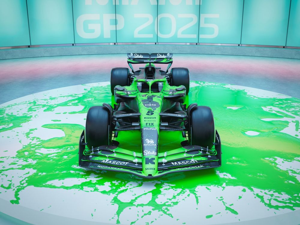 La decoración de Sauber para Miami
