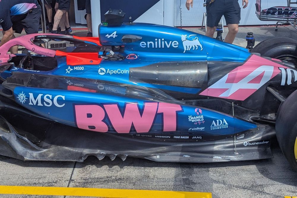 Detalle técnico del Alpine