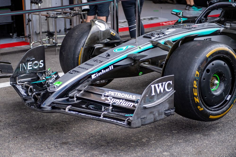 Mercedes W16 Технические детали