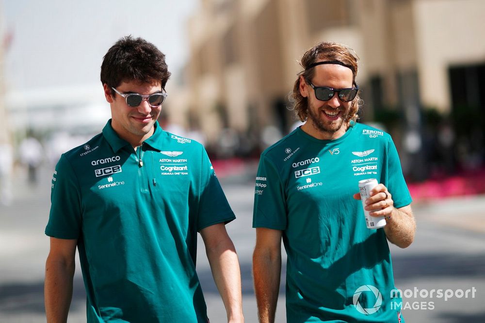 Lance Stroll, Aston Martin, Sebastian Vettel, Aston Martin 