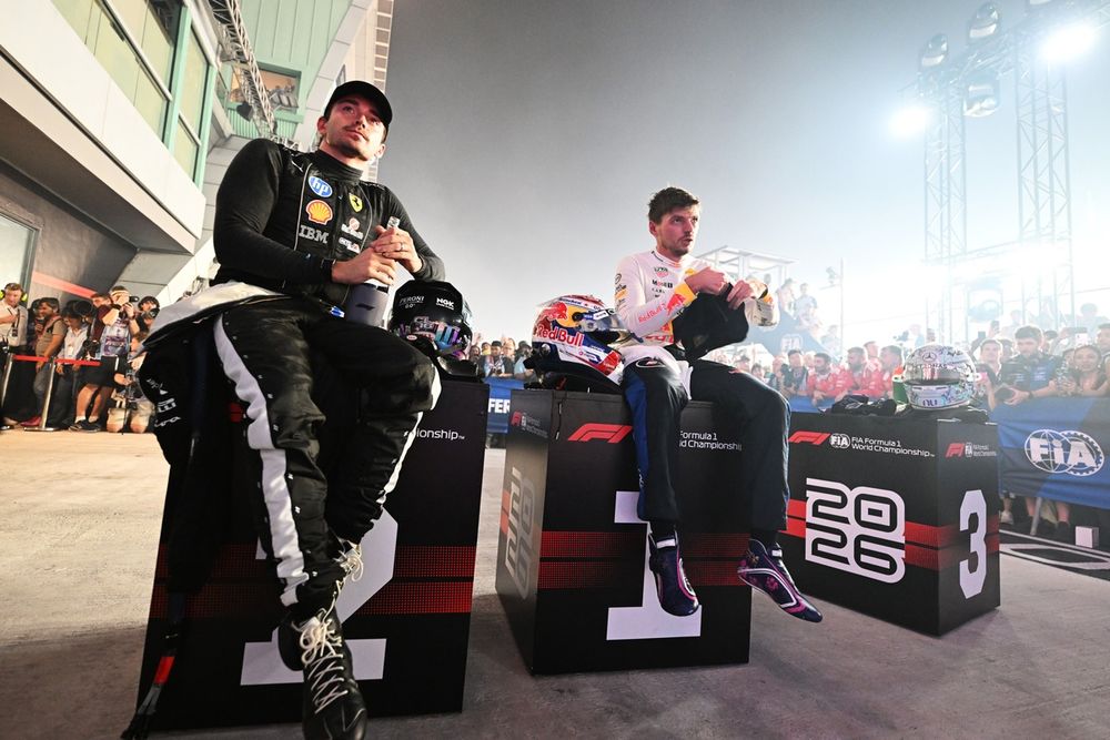 Charles Leclerc, Ferrari, Max Verstappen, Red Bull Racing
